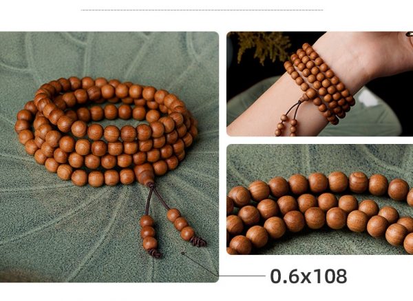 Sandalwood Mala Bracelet - Image 2