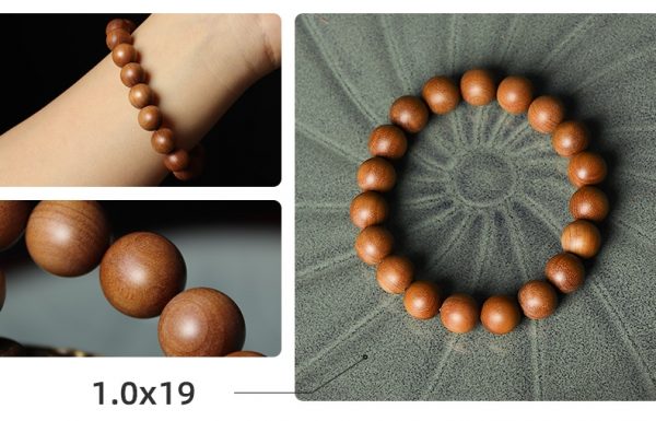 Sandalwood Bracelet 10mmx19 Beads - Image 14